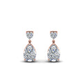 Thumbnail 1 - heart-diamond-stud-teardrop-earring-in-rose-gold-FDEAR8989ANGLE1-NL-RG