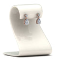 Thumbnail 4 - heart-diamond-stud-teardrop-earring-in-rose-gold-FDEAR8989ANGLE1-NL-RG