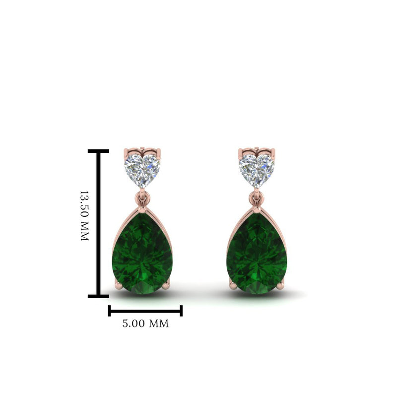 heart-diamond-stud-teardrop-emerald-earring-in-rose-gold-FDEAR8989GEMGRANGLE1-NL-RG