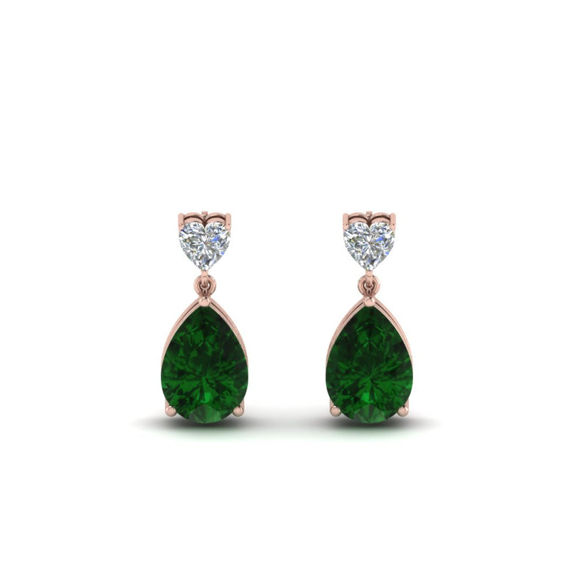 heart-diamond-stud-teardrop-emerald-earring-in-rose-gold-FDEAR8989GEMGRANGLE1-NL-RG