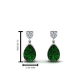 Thumbnail 41 - heart-diamond-stud-teardrop-emerald-earring-in-white-gold-FDEAR8989GEMGRANGLE1-NL-WG