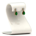 Thumbnail 47 - heart-diamond-stud-teardrop-emerald-earring-in-yellow-gold-FDEAR8989GEMGRANGLE1-NL-YG