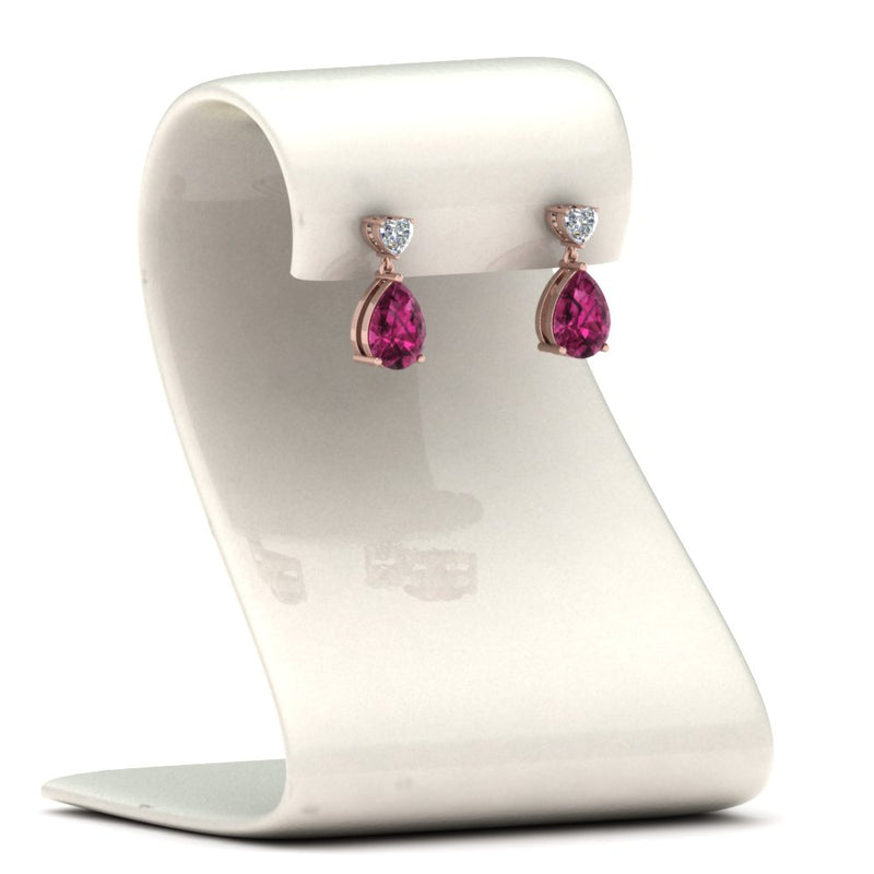 heart-diamond-stud-teardrop-pink-sapphire-earring-in-rose-gold-FDEAR8989GSADRPIANGLE1-NL-RG
