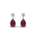Thumbnail 28 - heart-diamond-stud-teardrop-pink-sapphire-earring-in-white-gold-FDEAR8989GSADRPIANGLE1-NL-WG