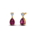 Thumbnail 34 - heart-diamond-stud-teardrop-pink-sapphire-earring-in-yellow-gold-FDEAR8989GSADRPIANGLE1-NL-YG