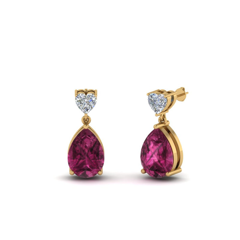 heart-diamond-stud-teardrop-pink-sapphire-earring-in-yellow-gold-FDEAR8989GSADRPIANGLE1-NL-YG