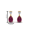 Thumbnail 33 - heart-diamond-stud-teardrop-pink-sapphire-earring-in-yellow-gold-FDEAR8989GSADRPIANGLE1-NL-YG