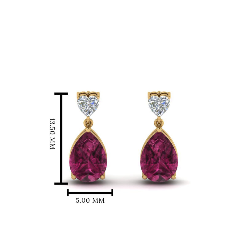 heart-diamond-stud-teardrop-pink-sapphire-earring-in-yellow-gold-FDEAR8989GSADRPIANGLE1-NL-YG