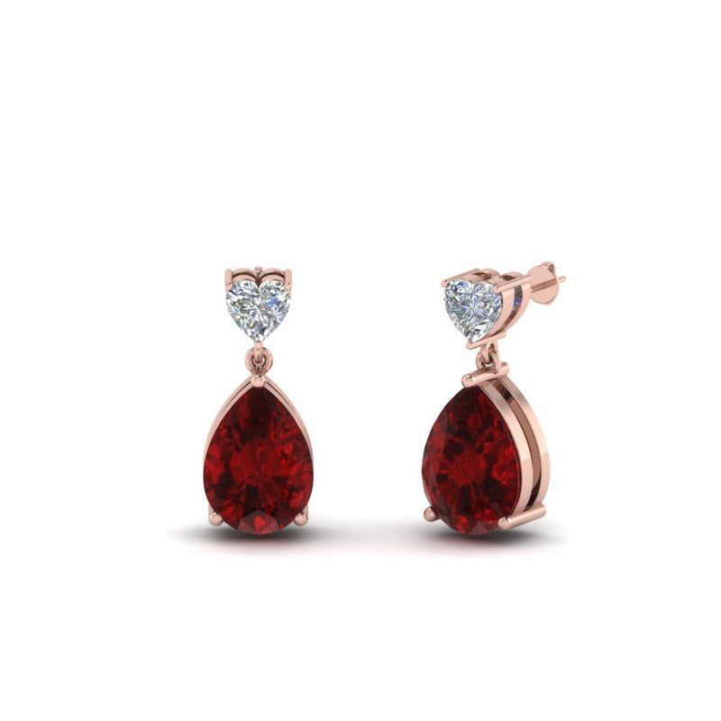 heart-diamond-stud-teardrop-ruby-earring-in-rose-gold-FDEAR8989GRUDRANGLE1-NL-RG