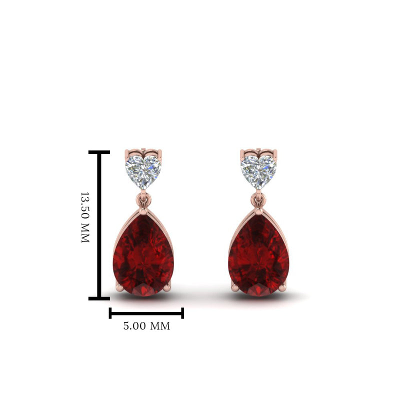 heart-diamond-stud-teardrop-ruby-earring-in-rose-gold-FDEAR8989GRUDRANGLE1-NL-RG
