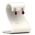 Thumbnail 55 - heart-diamond-stud-teardrop-ruby-earring-in-white-gold-FDEAR8989GRUDRANGLE1-NL-WG