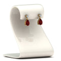 Thumbnail 59 - heart-diamond-stud-teardrop-ruby-earring-in-yellow-gold-FDEAR8989GRUDRANGLE1-NL-YG
