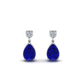 Thumbnail 17 - heart-diamond-stud-teardrop-sapphire-earring-in-white-gold-FDEAR8989GSABLANGLE1-NL-WG