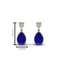 Thumbnail 22 - heart-diamond-stud-teardrop-sapphire-earring-in-yellow-gold-FDEAR8989GSABLANGLE1-NL-YG