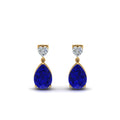 Thumbnail 21 - heart-diamond-stud-teardrop-sapphire-earring-in-yellow-gold-FDEAR8989GSABLANGLE1-NL-YG