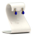 Thumbnail 24 - heart-diamond-stud-teardrop-sapphire-earring-in-yellow-gold-FDEAR8989GSABLANGLE1-NL-YG