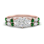 Load image into Gallery viewer, heart-emerald-floating-marquise-accent-ring-with-eternity-wedding-band-in-rose-gold-FDEWB9398HTGEMGR-NL-RG_12811647-2a2d-476c-ae71-20be2f3c9d37.jpg?v=1758802025
