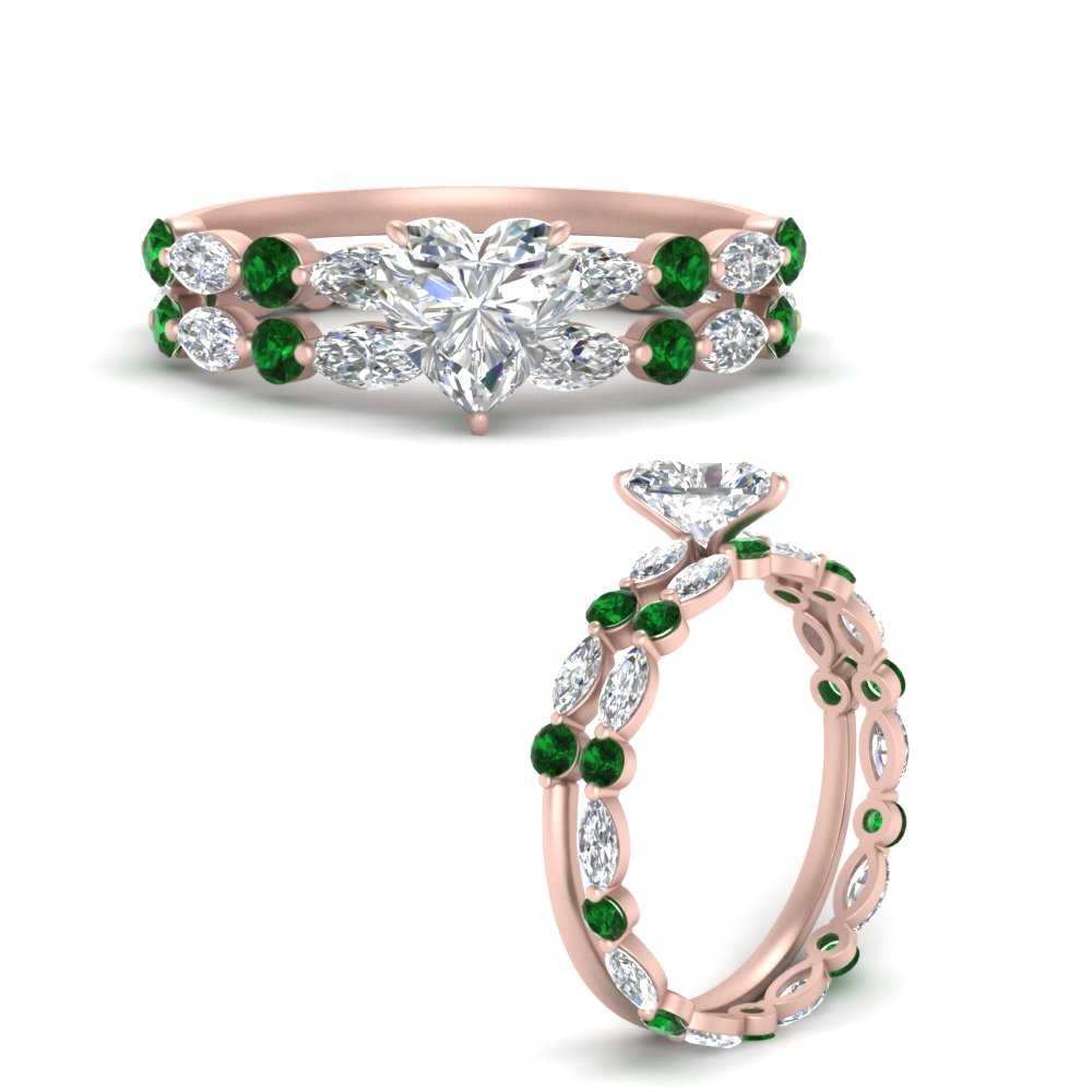 heart-emerald-floating-marquise-accent-ring-with-eternity-wedding-band-in-rose-gold-FDEWB9398HTGEMGRANGEL3-NL-RG.jpg?v=1758802012
