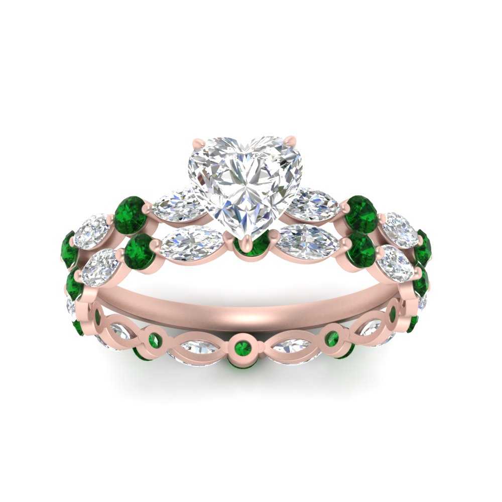 heart-emerald-floating-marquise-accent-ring-with-eternity-wedding-band-in-rose-gold-FDEWB9398HTGEMGRANGLE5-NL-RG.jpg?v=1758802082