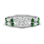 Load image into Gallery viewer, heart-emerald-floating-marquise-accent-ring-with-eternity-wedding-band-in-white-gold-FDEWB9398HTGEMGR-NL-WG_517a47be-ec2b-45d1-9a6d-84cf6411c3b9.jpg?v=1758802023
