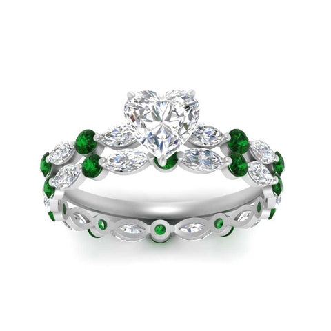 heart-emerald-floating-marquise-accent-ring-with-eternity-wedding-band-in-white-gold-FDEWB9398HTGEMGRANGLE5-NL-WG.jpg?v=1758802010