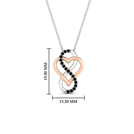 heart-infinity-love-black-diamond-pendant-in-rose-gold-FDPD11386GBLACK-NL-RG