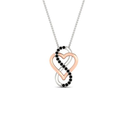 heart-infinity-love-black-diamond-pendant-in-rose-gold-FDPD11386GBLACK-NL-RG