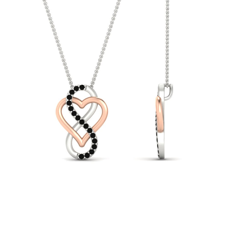heart-infinity-love-black-diamond-pendant-in-rose-gold-FDPD11386GBLACK-NL-RG
