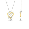 Load image into Gallery viewer, heart-infinity-love-diamond-pendant-in-yellow-gold-FDPD11386-NL-YG