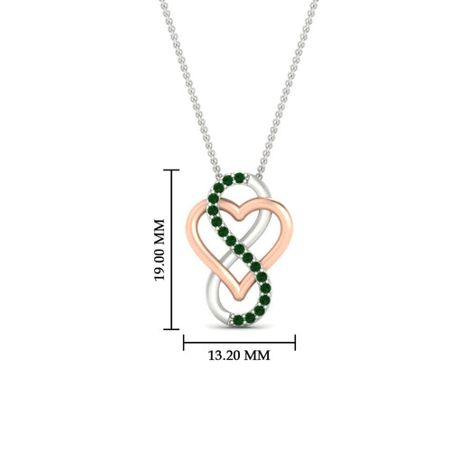 heart-infinity-love-emerald-pendant-in-rose-gold-FDPD11386GEMGR-NL-RG