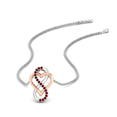 14k Rose Gold / Ruby / Lab Grown