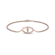 heart-interlocked-chain-bracelet