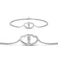 Thumbnail 33 - heart-interlocked-diamond-bracelet-in-white-gold-FDBRC8649HTANGLE1-NL-WG