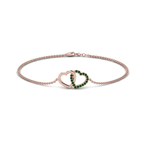 heart-interlocked-emerald-bracelet-in-rose-gold-FDBRC8649HTGEMGR-NL-RG