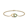 Thumbnail 71 - heart-interlocked-emerald-bracelet-in-yellow-gold-FDBRC8649HTGEMGR-NL-YG
