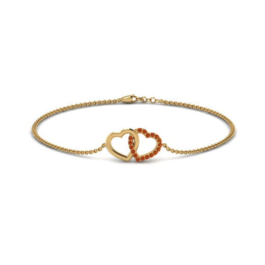 heart-interlocked-orange-sapphire-bracelet-in-yellow-gold-FDBRC8649HTGSAOR-NL-YG