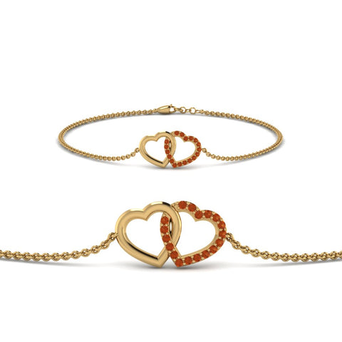 heart-interlocked-orange-sapphire-bracelet-in-yellow-gold-FDBRC8649HTGSAORANGLE1-NL-YG
