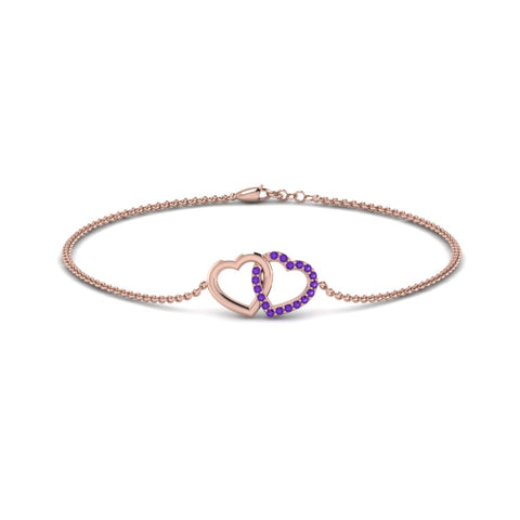 heart-interlocked-purple-topaz-bracelet-in-rose-gold-FDBRC8649HTGVITO-NL-RG