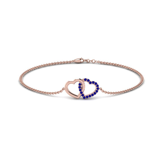 heart-interlocked-sapphire-bracelet-in-rose-gold-FDBRC8649HTGSABL-NL-RG