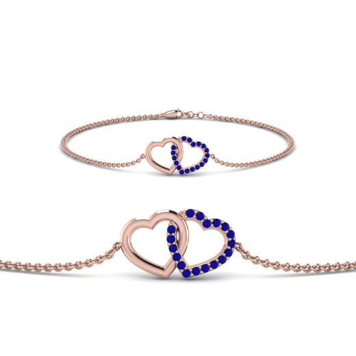heart-interlocked-sapphire-bracelet-in-rose-gold-FDBRC8649HTGSABLANGLE1-NL-RG