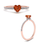 Load image into Gallery viewer, heart-orange-sapphire-hidden-halo-engagement-ring-in-rose-gold-FD9168HTRGSAOR-NL-RG-GS.jpg