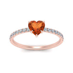 Load image into Gallery viewer, heart-orange-sapphire-hidden-halo-engagement-ring-in-rose-gold-FD9168HTRGSAOR-NL-RG-GS.jpg