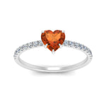 Load image into Gallery viewer, heart-orange-sapphire-hidden-halo-engagement-ring-in-white-gold-FD9168HTRGSAOR-NL-WG-GS.jpg