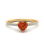 Load image into Gallery viewer, heart-orange-sapphire-hidden-halo-engagement-ring-in-yellow-gold-FD9168HTRGSAOR-NL-YG-GS.jpg