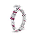 Load image into Gallery viewer, heart-pink-sapphire-floating-marquise-accent-ring-with-eternity-wedding-band-in-white-gold-FDEWB9398HTGSADRPIANGEL2-NL-WG_6077a79f-b0c4-4952-bb77-0d4973707f7e.jpg?v=1758801942
