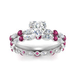 Load image into Gallery viewer, heart-pink-sapphire-floating-marquise-accent-ring-with-eternity-wedding-band-in-white-gold-FDEWB9398HTGSADRPIANGLE5-NL-WG.jpg?v=1758801930
