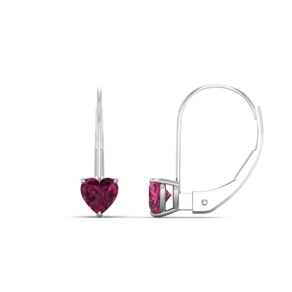 heart-pink-sapphire-solitaire-earrings-1-carat-leverback-in-white-gold-FD-EAR9225HTGSADRPI-1.00 CT-NL-WG