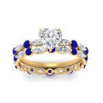 Load image into Gallery viewer, heart-sapphire-floating-marquise-accent-ring-with-eternity-wedding-band-in-yellow-gold-FDEWB9398HTGSABLANGLE5-NL-YG.jpg?v=1758801930
