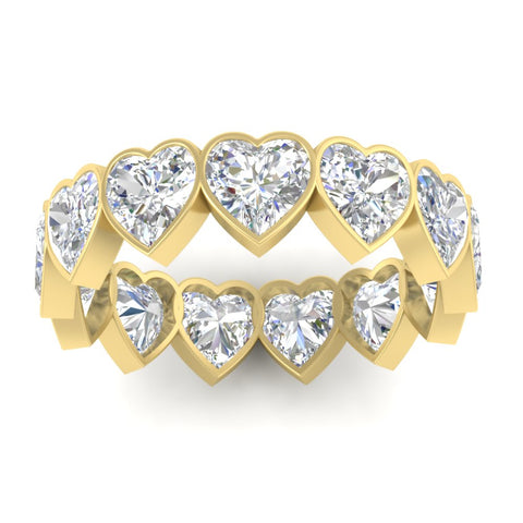heart-shape-10-carat-bezel-set-eternity-band-ring-in-yellow-gold-FDEWB10573HT-10.00CT-NL-YG