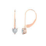 Load image into Gallery viewer, heart-shape-2-carat-solitaire-diamond-lever-back-earrings-in-rose-gold-FDEAR11236HT-2.00CT-NL-RG.jpg
